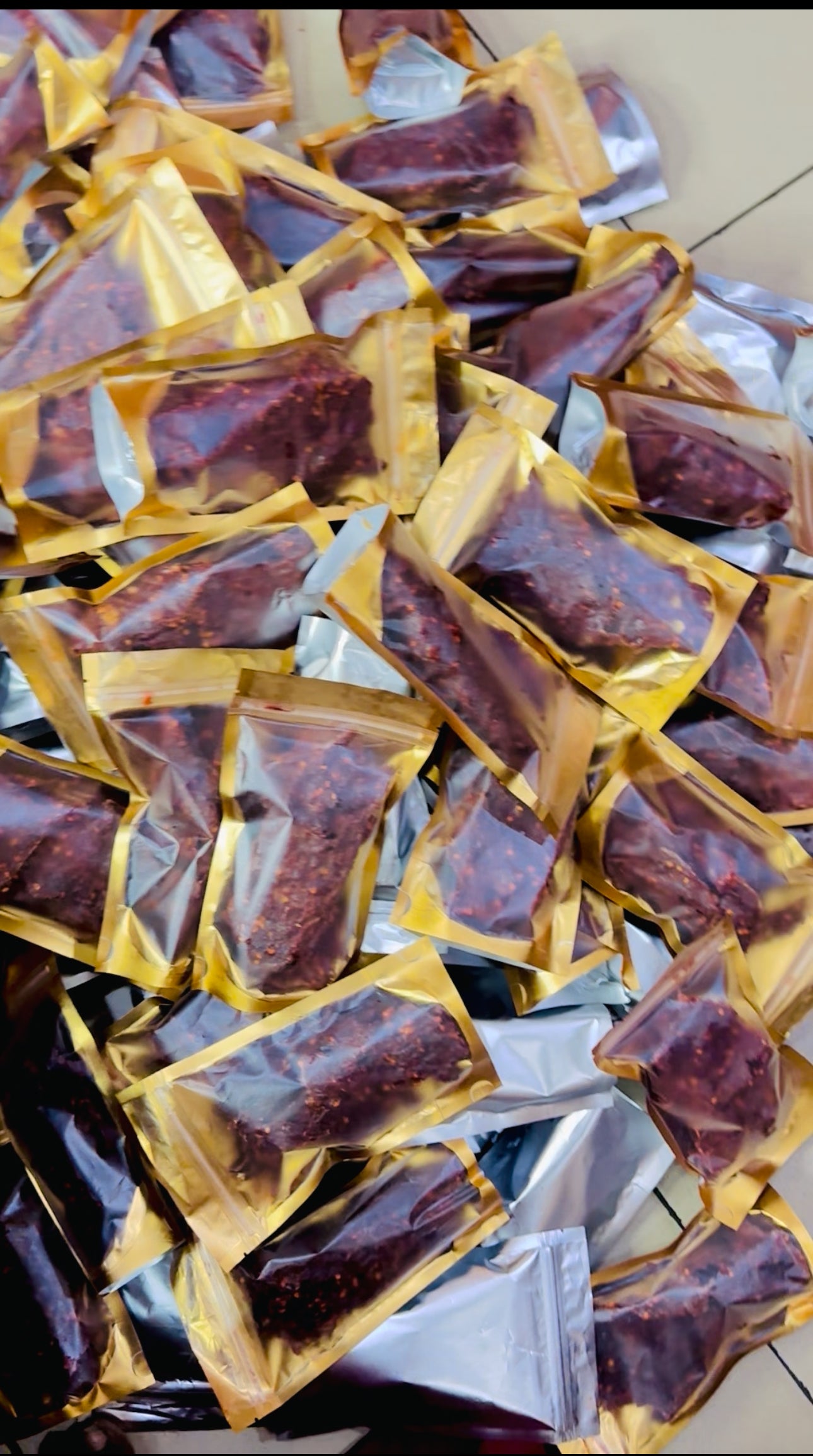50 pieces spicy Abuja kilishi (100g)