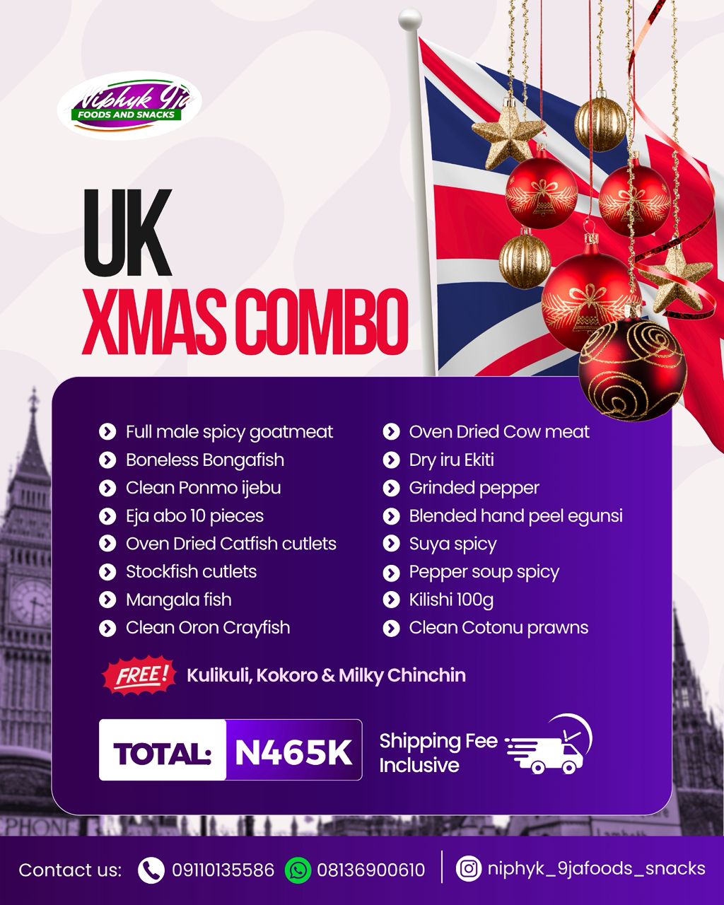 UK Xmas Combo