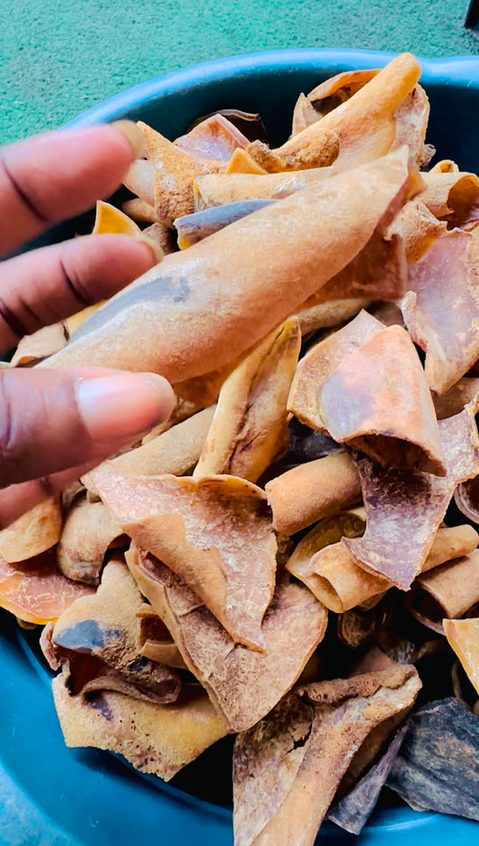 500 pieces washed Ponmo ijebu medium